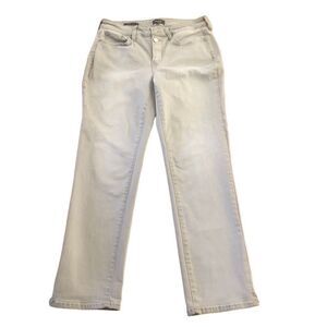 NYDJ Gray Sheri Slim Jeans